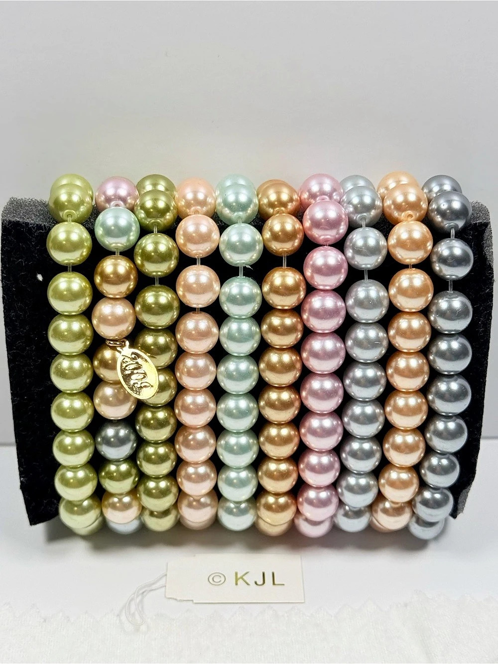 KJL Multicolor Beaded Bracelet Like New